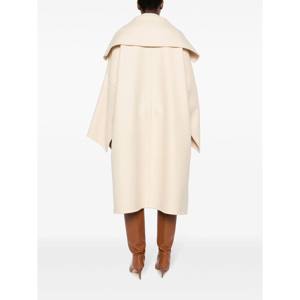 [Calcaterra] Coat FW23 C100 DOUB TEX02 ECRU