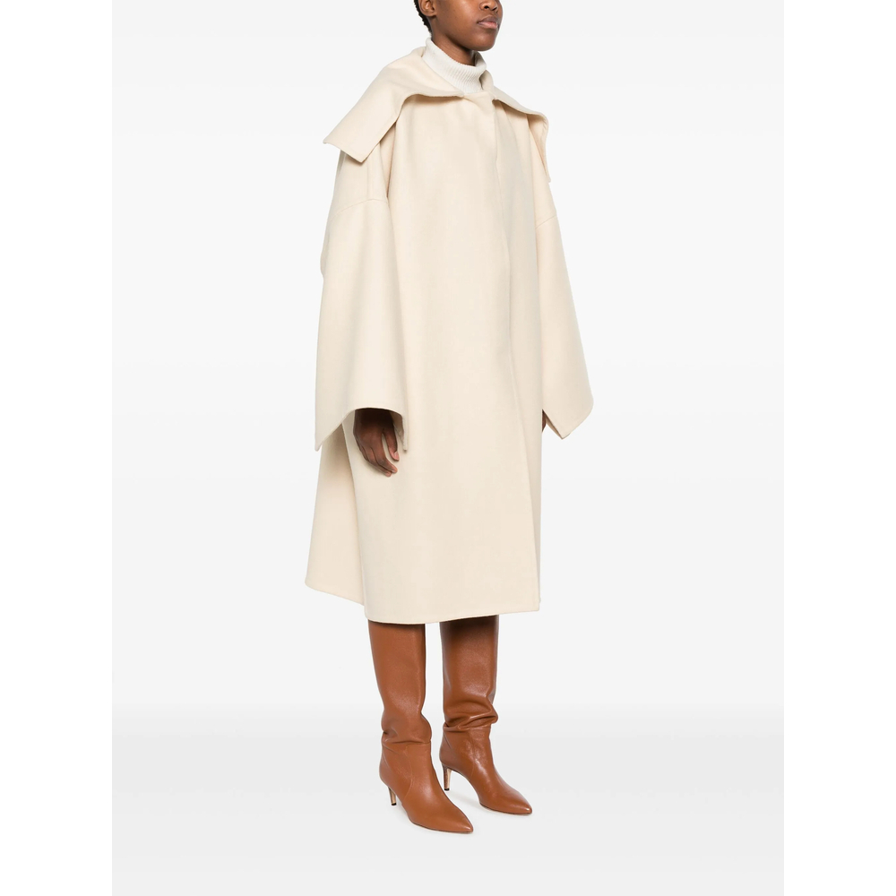 [Calcaterra] Coat FW23 C100 DOUB TEX02 ECRU