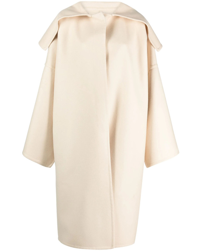 [Calcaterra] Coat FW23 C100 DOUB TEX02 ECRU