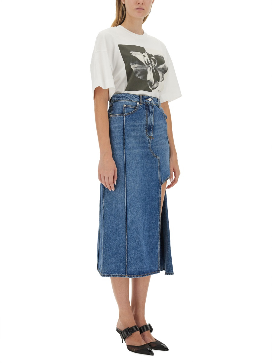 [Alexander McQueen] T-shirts Short Sleeve FW23 769754_QZAKH0900