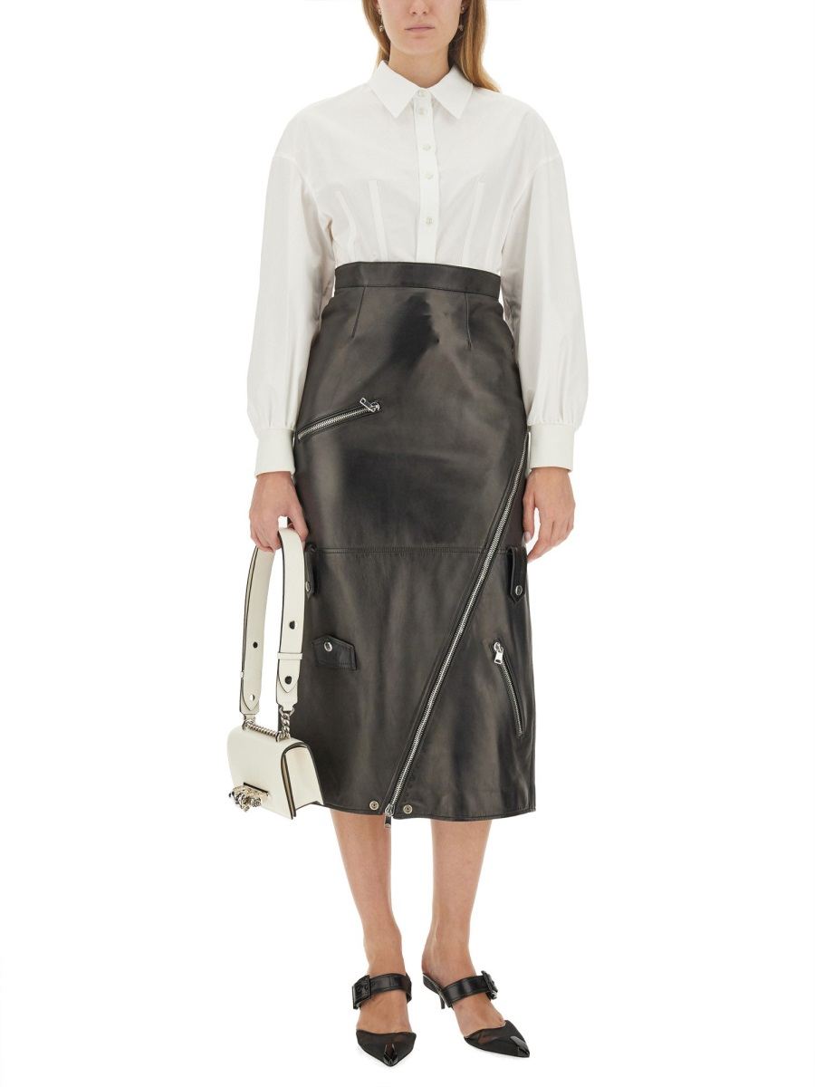 [Alexander McQueen] Midi skirt FW23 769318_Q5ALZ1000