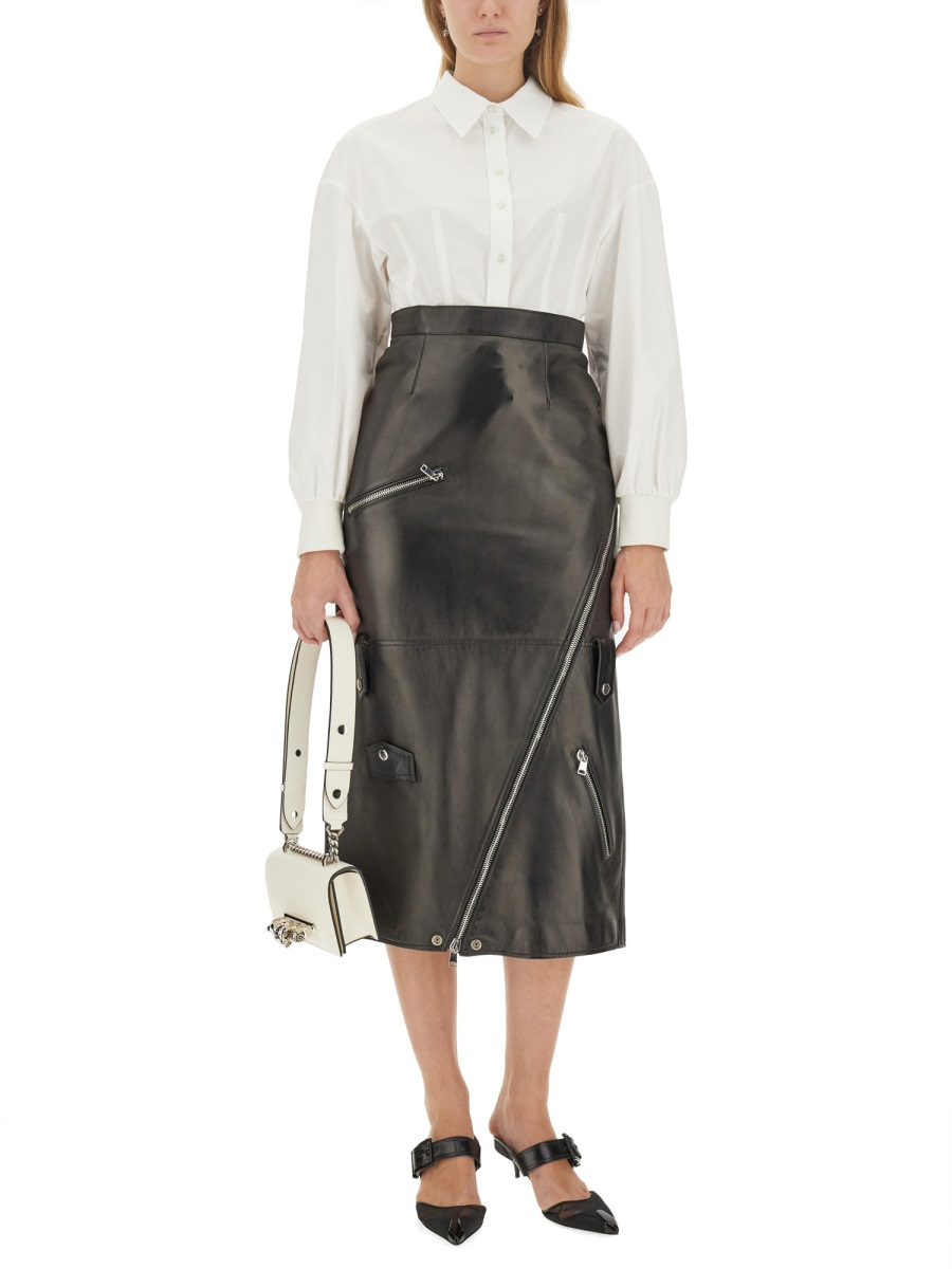 [Alexander McQueen] Midi skirt FW23 769318_Q5ALZ1000