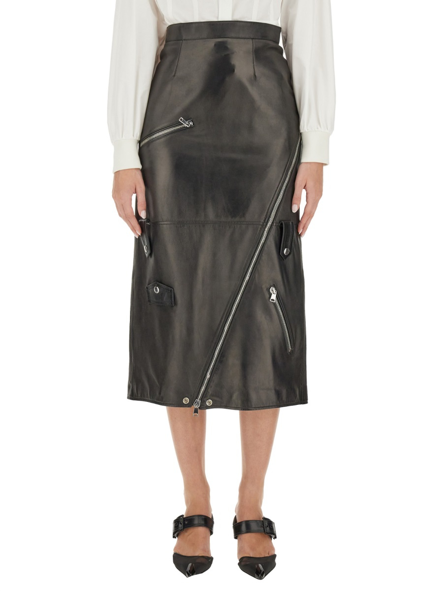 [Alexander McQueen] Midi skirt FW23 769318_Q5ALZ1000