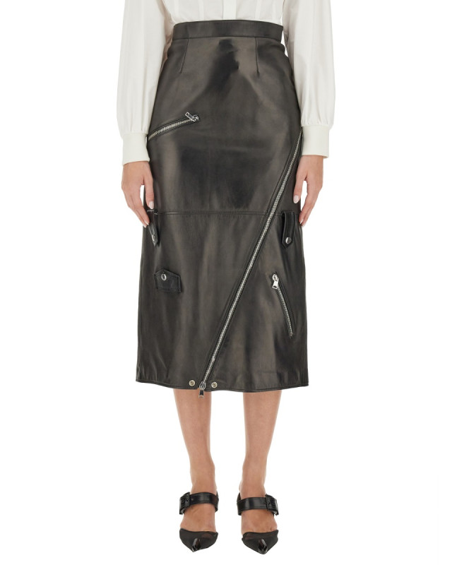 [Alexander McQueen] Midi skirt FW23 769318_Q5ALZ1000