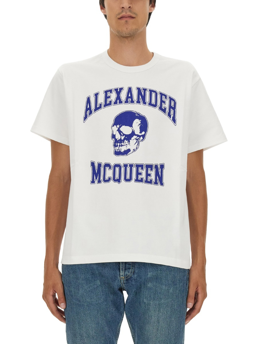[Alexander McQueen] T-shirts Short Sleeve FW23 759442_QVZ290900