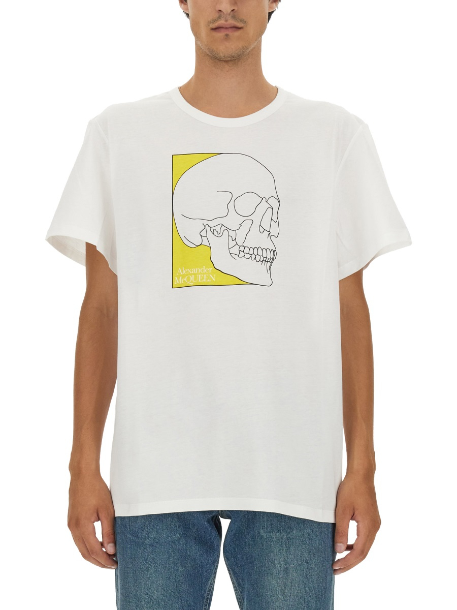 [Alexander McQueen] T-shirts Short Sleeve FW23 759448_QVZ300900