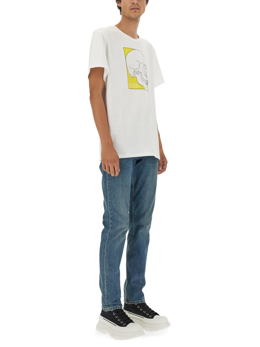 [Alexander McQueen] T-shirts Short Sleeve FW23 759448_QVZ300900
