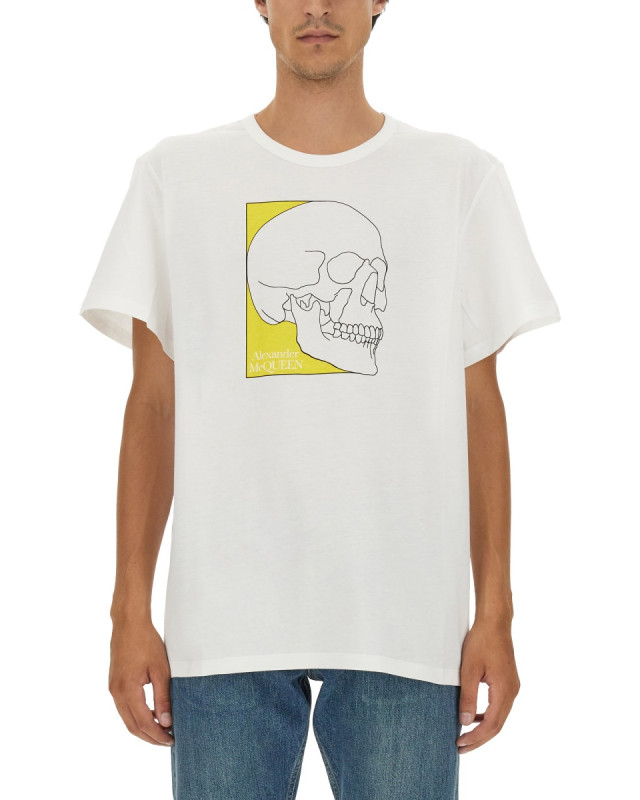 [Alexander McQueen] T-shirts Short Sleeve FW23 759448_QVZ300900