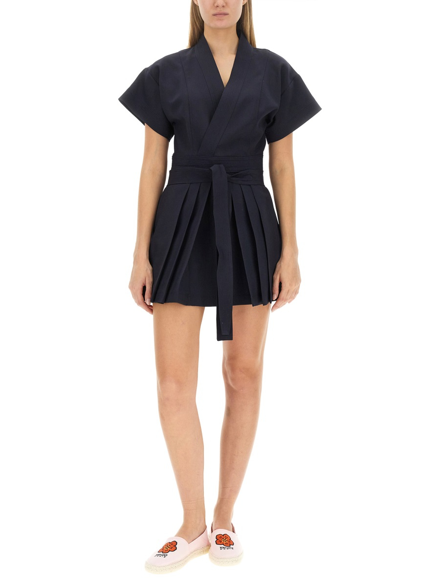 [Kenzo] Short sleeve dress FW23 FD62RO253_9GE77