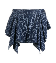 [Ludovic De Saint Sernin] Mini skirt FW23 SK003W DEN001 INDIG
