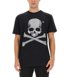 [Philipp Plein] T-shirts Short Sleeve FW23 MTK6188_PJY002N02