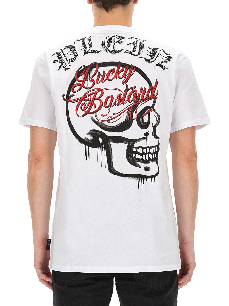 [Philipp Plein] T-shirts Short Sleeve FW23 MTK6398_PJY002N01