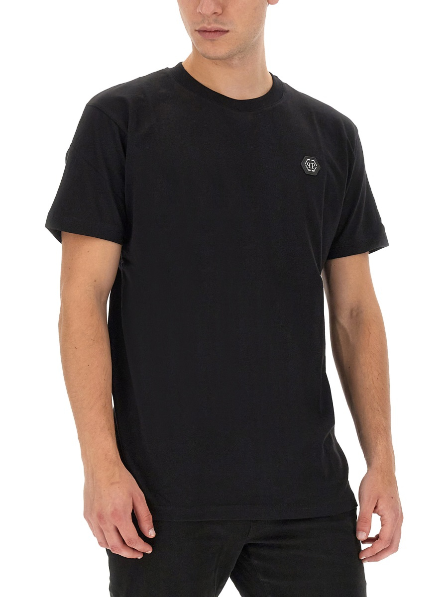 [Philipp Plein] T-shirts Short Sleeve FW23 MTK6447_PJY002N02