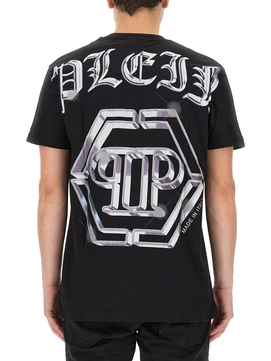 [Philipp Plein] T-shirts Short Sleeve FW23 MTK6447_PJY002N02