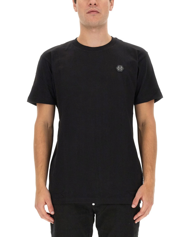 [Philipp Plein] T-shirts Short Sleeve FW23 MTK6447_PJY002N02