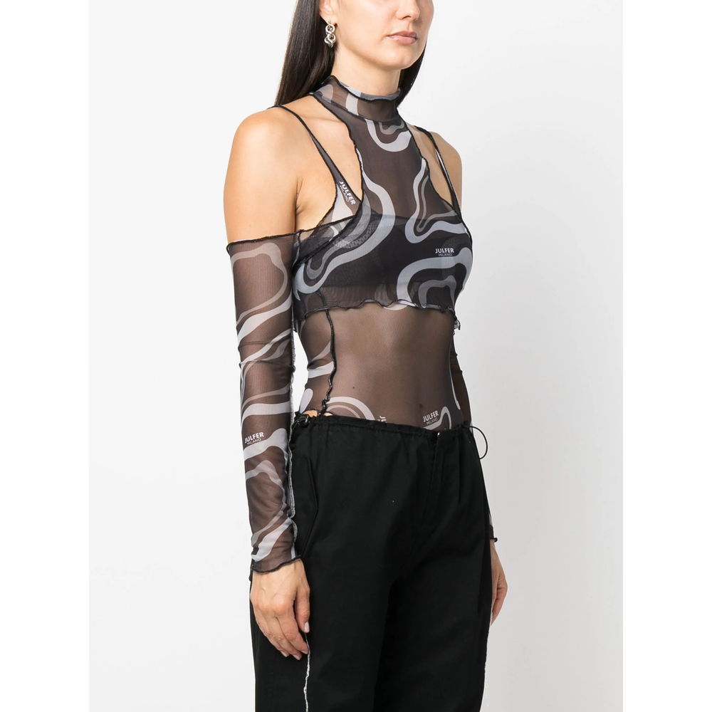 [Julfer] Tank top FW23 JANET TANK-BOD  BLACK