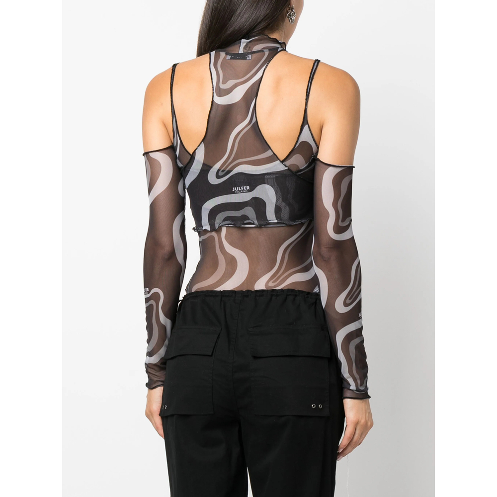 [Julfer] Tank top FW23 JANET TANK-BOD  BLACK