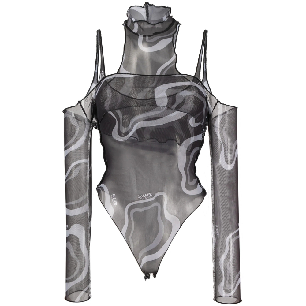 [Julfer] Tank top FW23 JANET TANK-BOD  BLACK