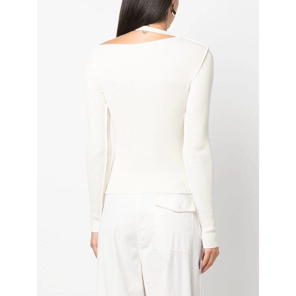 [Julfer] Knitwear FW23 KYLIE TOP  CREAM