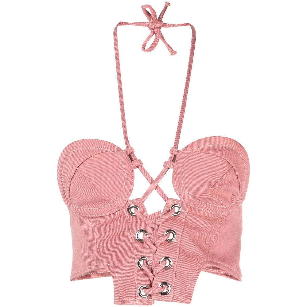 [Julfer] Tank top FW23 X-TINA TOP  PINK
