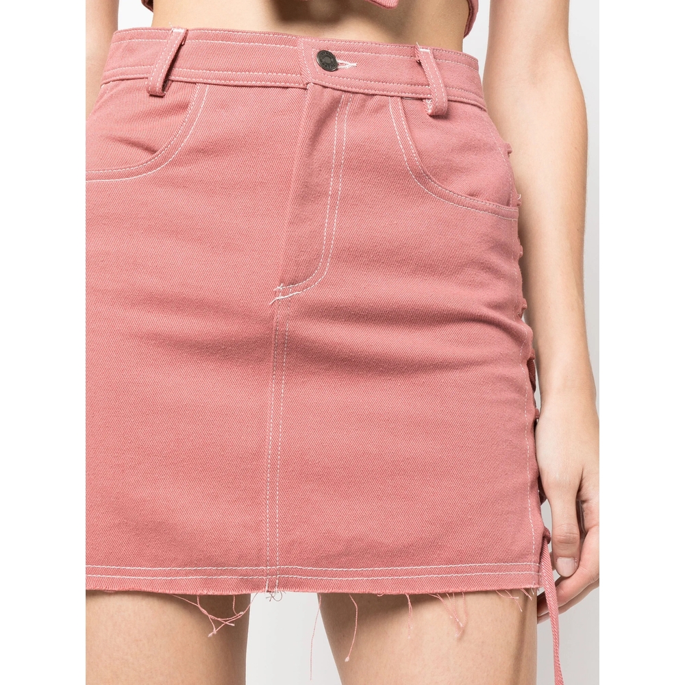 [Julfer] Mini skirt FW23 X-TINA SKIRT  PINK