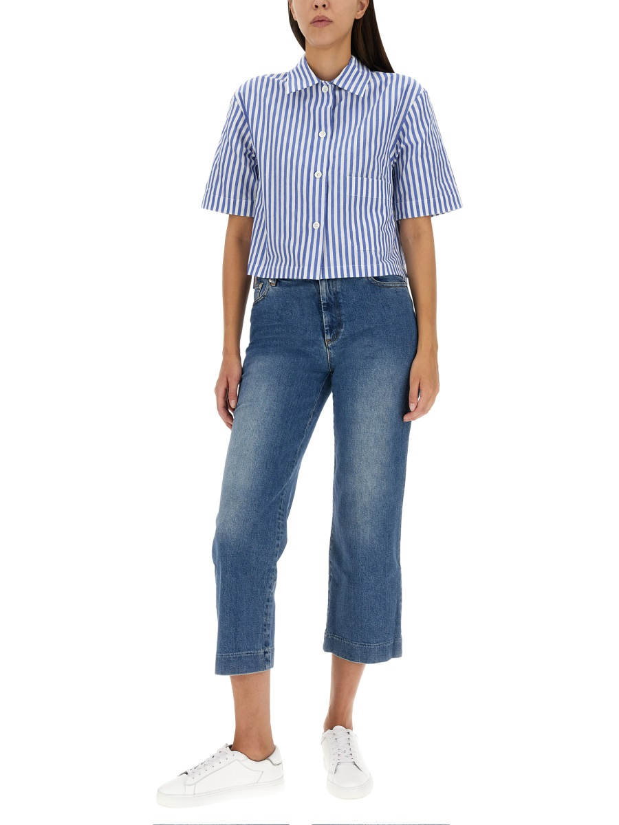 [MARGARET HOWELL] Shirts Long Sleeve SS23 WOSH0261S23_EUBBLW