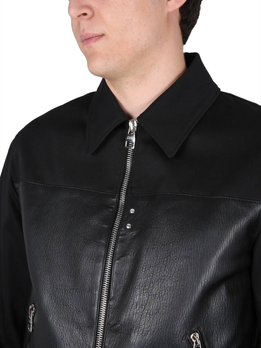 [Alexander McQueen] Leather Jacket FW23 751991_Q5HXS1000
