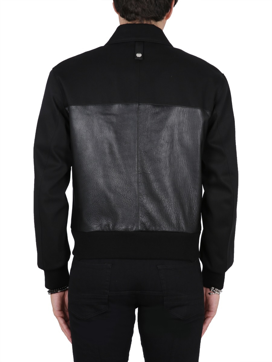 [Alexander McQueen] Leather Jacket FW23 751991_Q5HXS1000