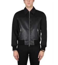 [Alexander McQueen] Leather Jacket FW23 751991_Q5HXS1000