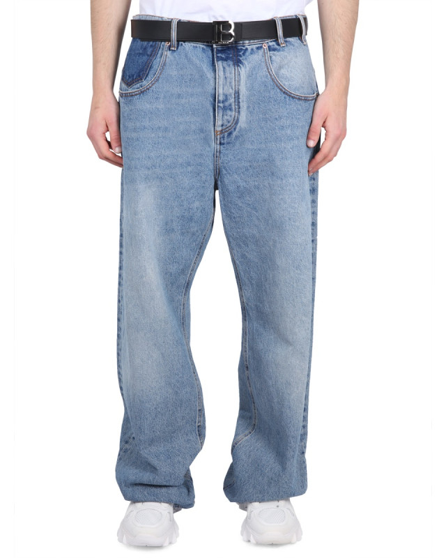 [Balmain] Jeans FW23 BH1ML062_DD65SHY
