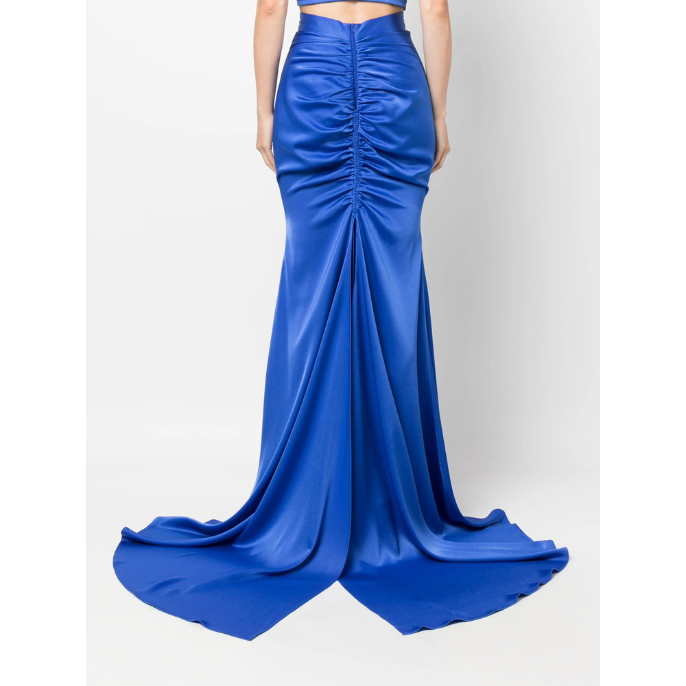 [Alex Perry] Midi skirt FW23 S151  BLUEB