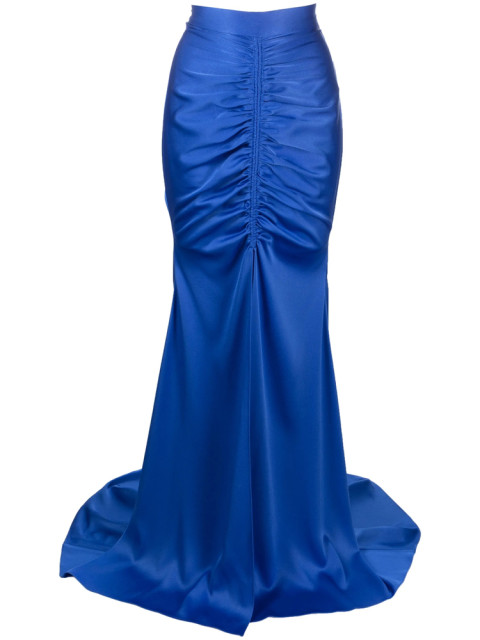 [Alex Perry] Midi skirt FW23 S151  BLUEB