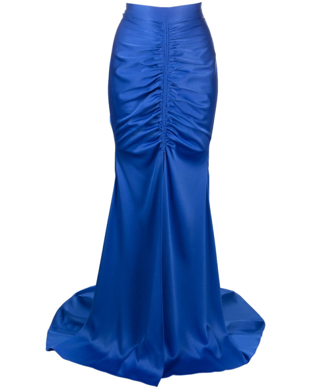 [Alex Perry] Midi skirt FW23 S151  BLUEB