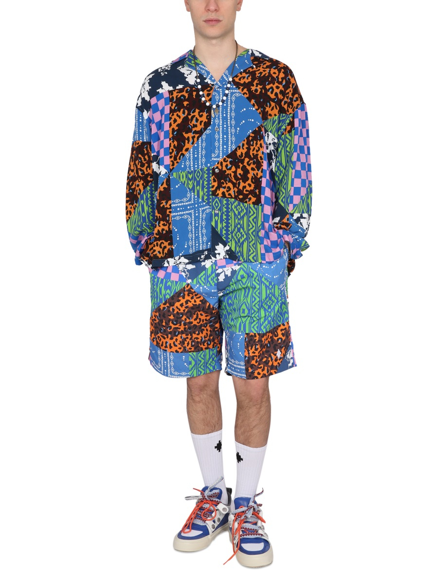 [Marcelo Burlon County of Milan] Shorts SS23 CMCB074_S23FAB0034584
