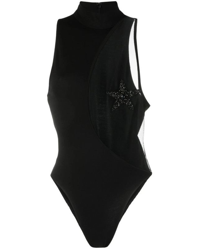 [David Koma] Tank top SS23 SS23DK01BS  BLACK