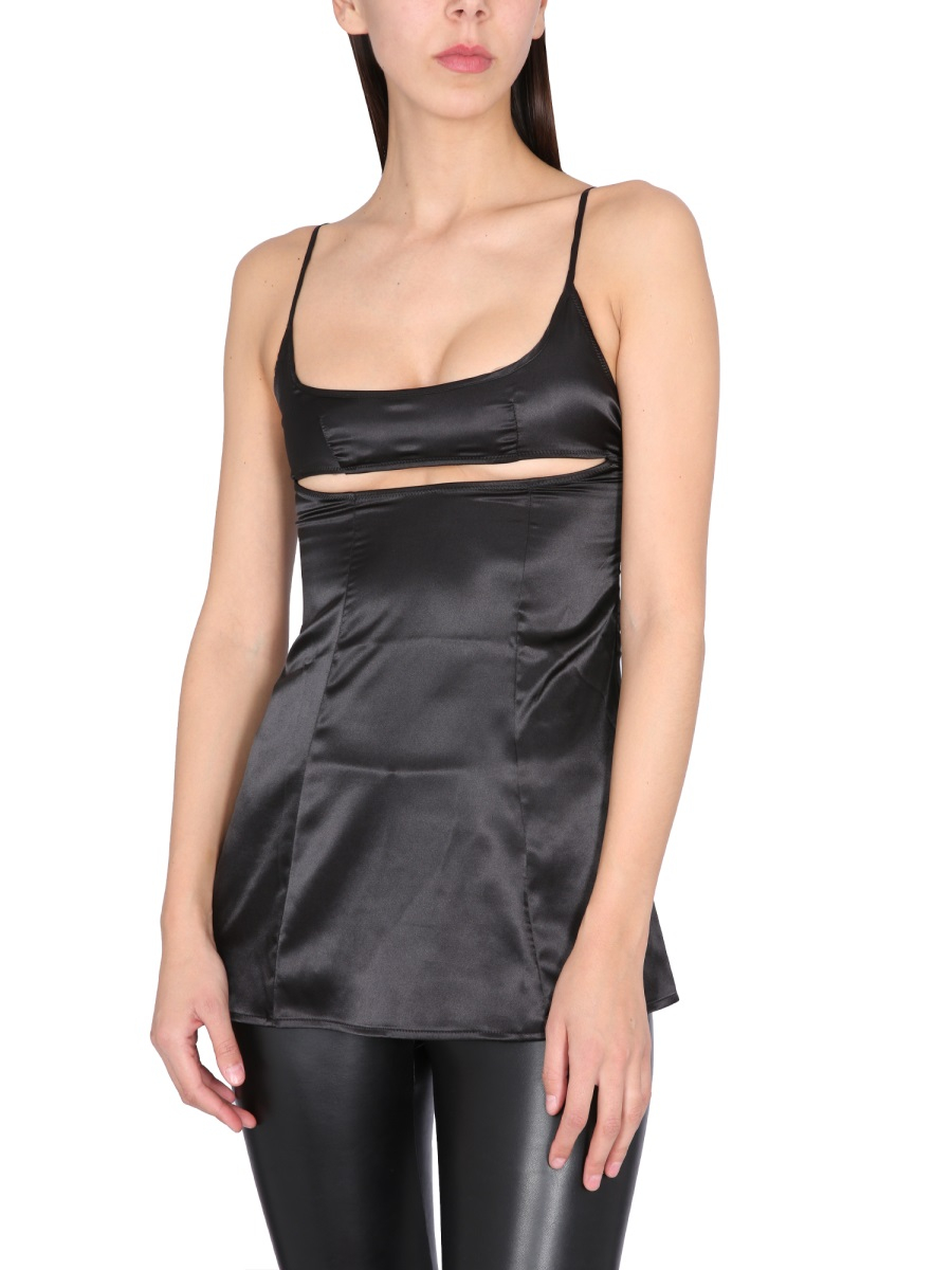 [Not After Ten] T-shirts Sleeveless SS23 NATDR001_NERO