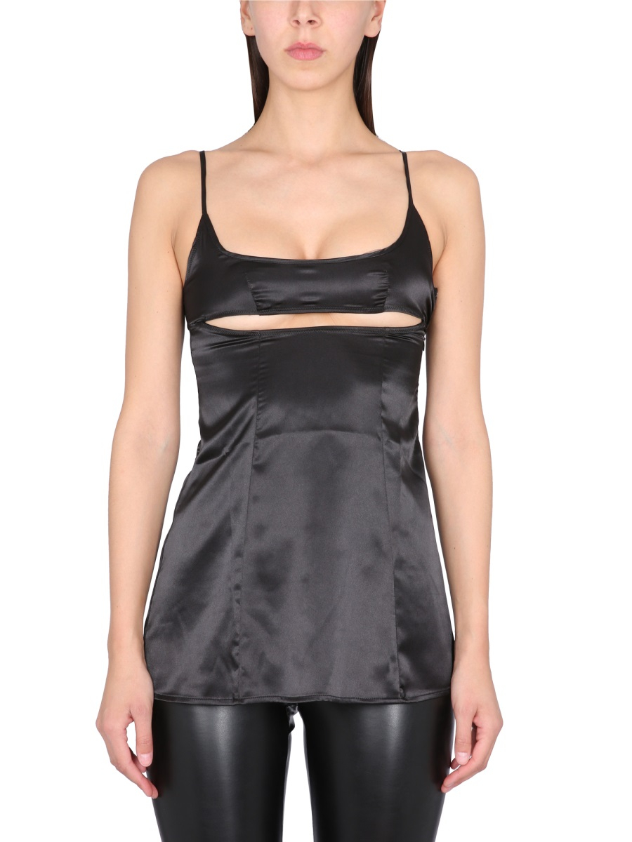 [Not After Ten] T-shirts Sleeveless SS23 NATDR001_NERO