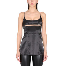 [Not After Ten] T-shirts Sleeveless SS23 NATDR001_NERO