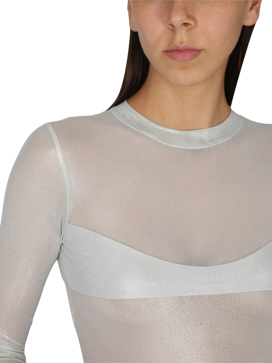 [Not After Ten] T-shirts Long Sleeve SS23 NATBO001_ARGENTO