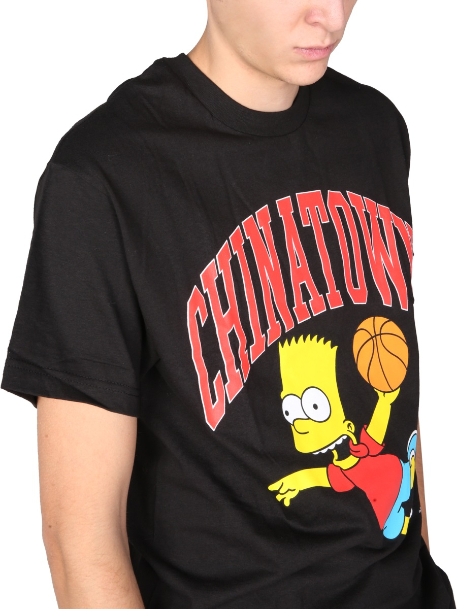 [CHINATOWN MARKET X THE SIMPSONS] T-shirts Short Sleeve FW21 CTM1990348_BLACK