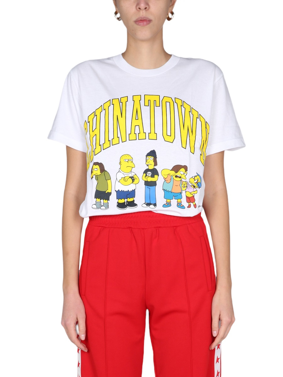 [CHINATOWN MARKET X THE SIMPSONS] T-shirts Short Sleeve FW21 CTM1990350_WHITE