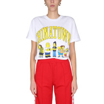 [CHINATOWN MARKET X THE SIMPSONS] T-shirts Short Sleeve FW21 CTM1990350_WHITE