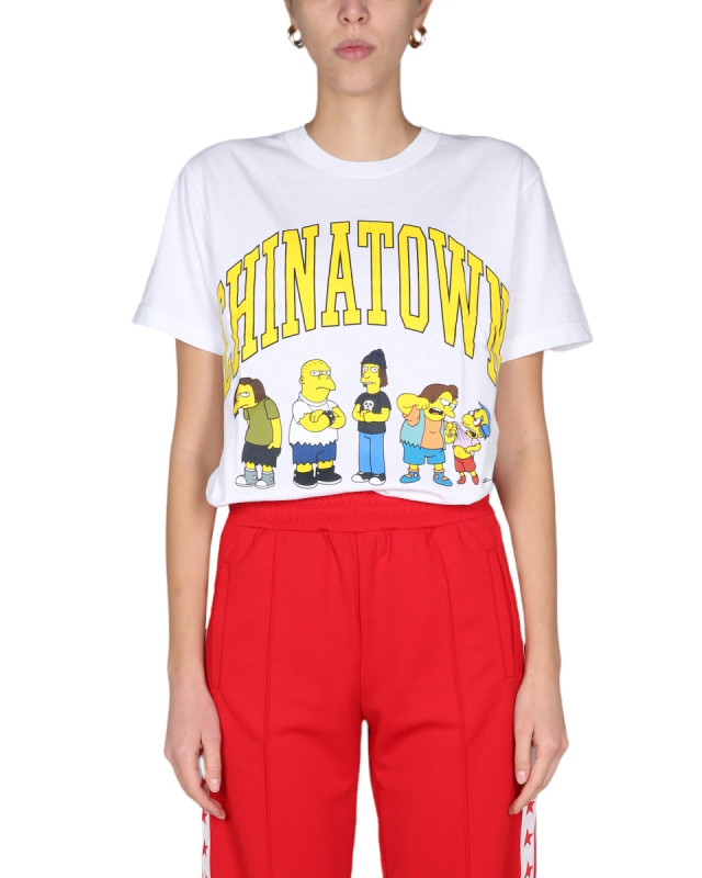 [CHINATOWN MARKET X THE SIMPSONS] T-shirts Short Sleeve FW21 CTM1990350_WHITE