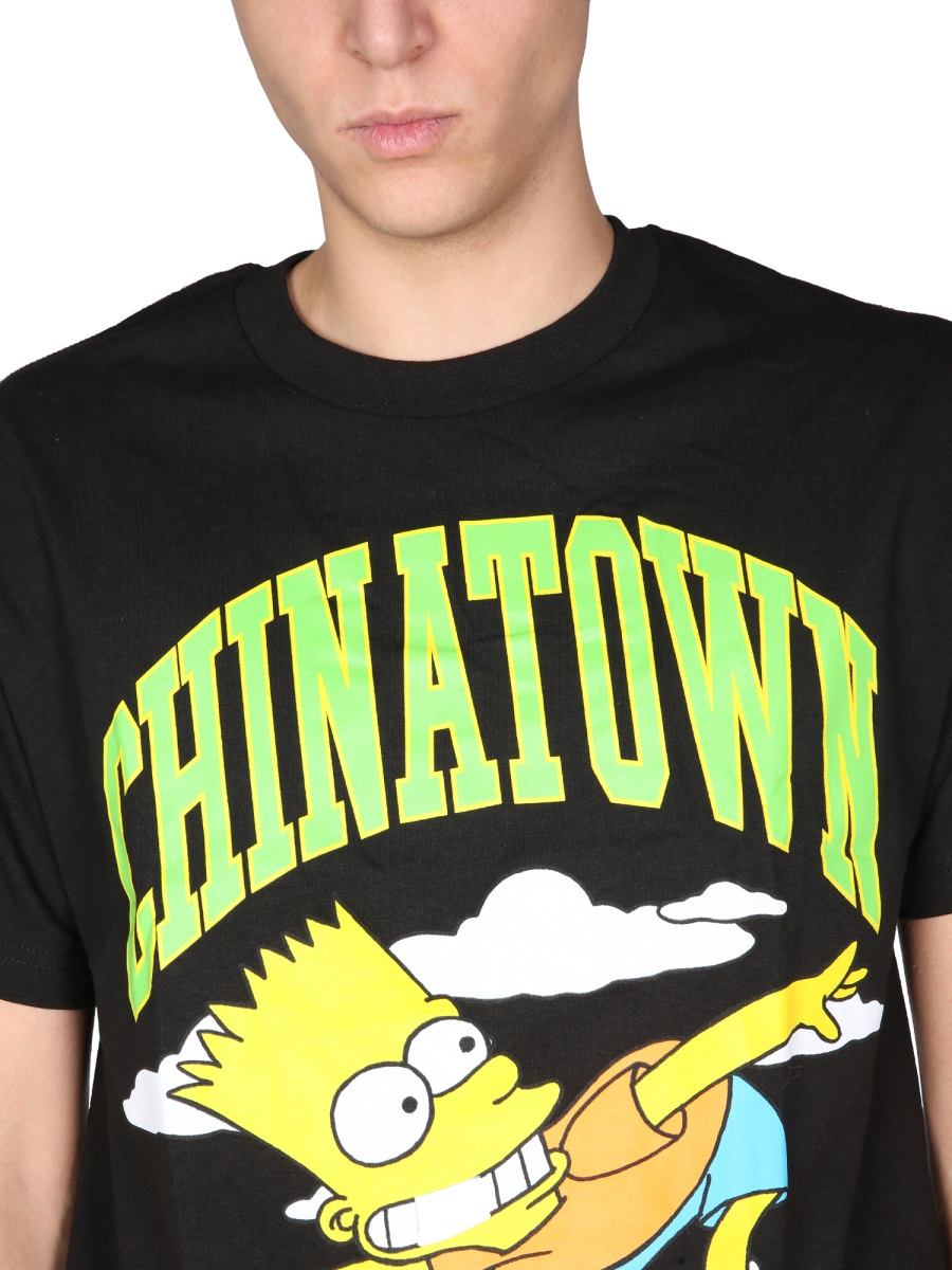 [CHINATOWN MARKET X THE SIMPSONS] T-shirts Short Sleeve FW21 CTM1990345_BLACK