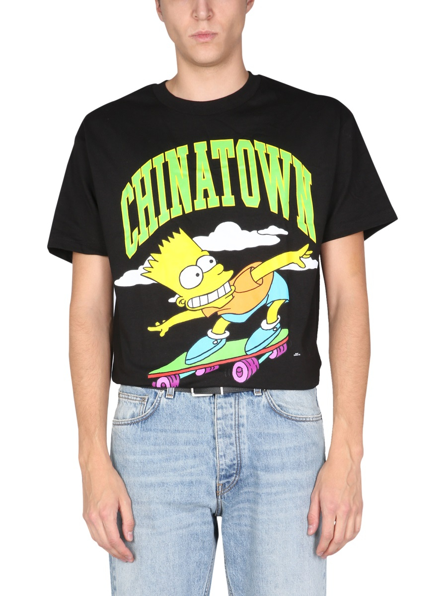 [CHINATOWN MARKET X THE SIMPSONS] T-shirts Short Sleeve FW21 CTM1990345_BLACK
