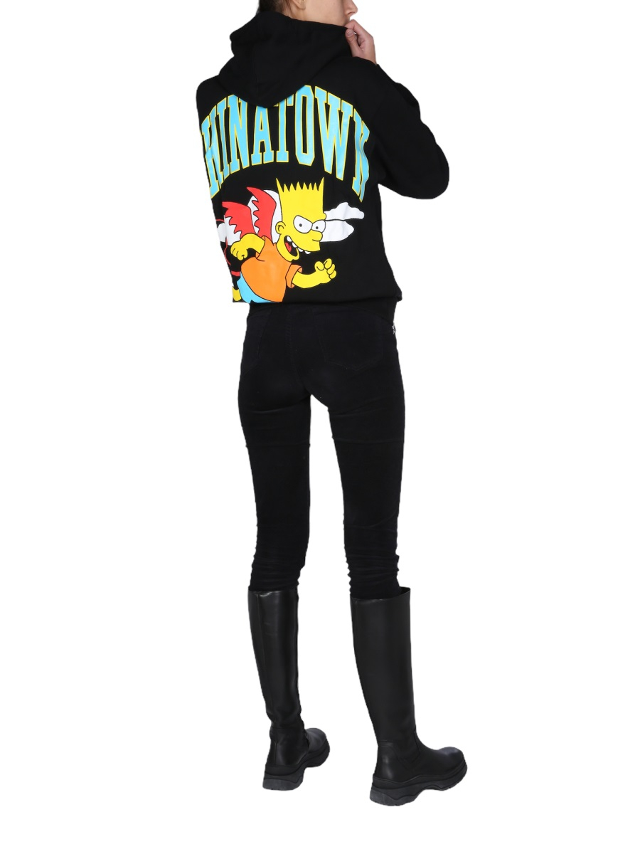 [CHINATOWN MARKET X THE SIMPSONS] Sweatshirt FW21 CTM1970066_BLACK