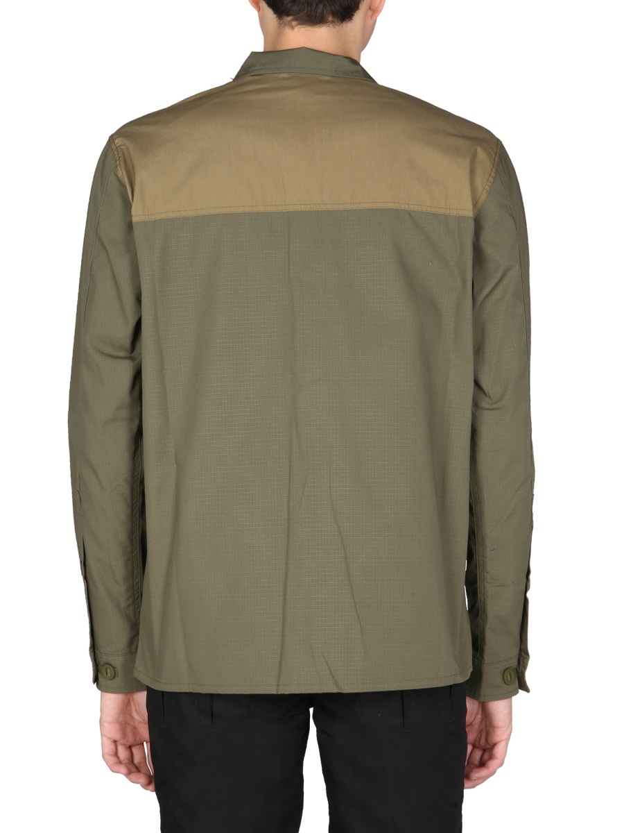 [ARKAIR] Shirts Long Sleeve FW21 A113AA-P_OLIVEGREEN