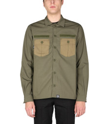 [ARKAIR] Shirts Long Sleeve FW21 A113AA-P_OLIVEGREEN