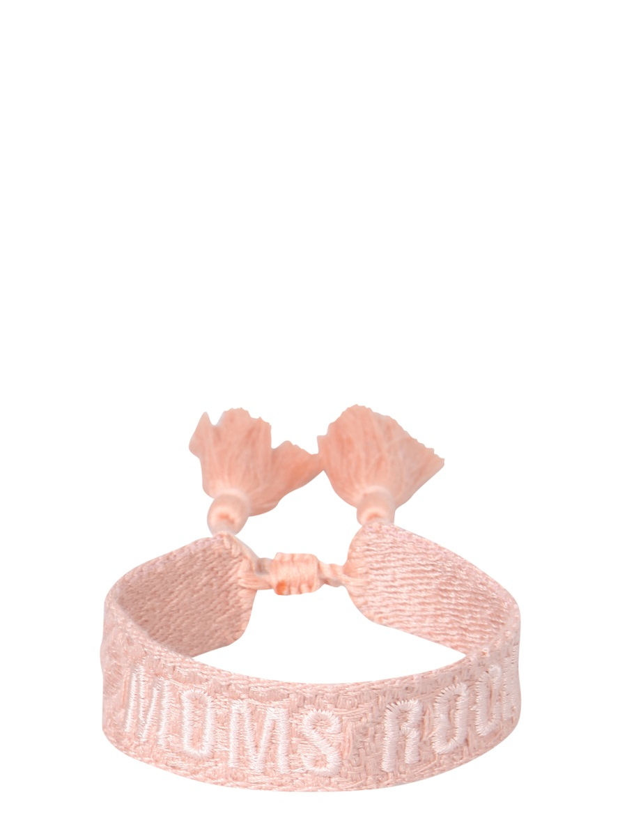 [LABEL K] Bracelet FW21 BR-TISSE_PINKMOMSROCK