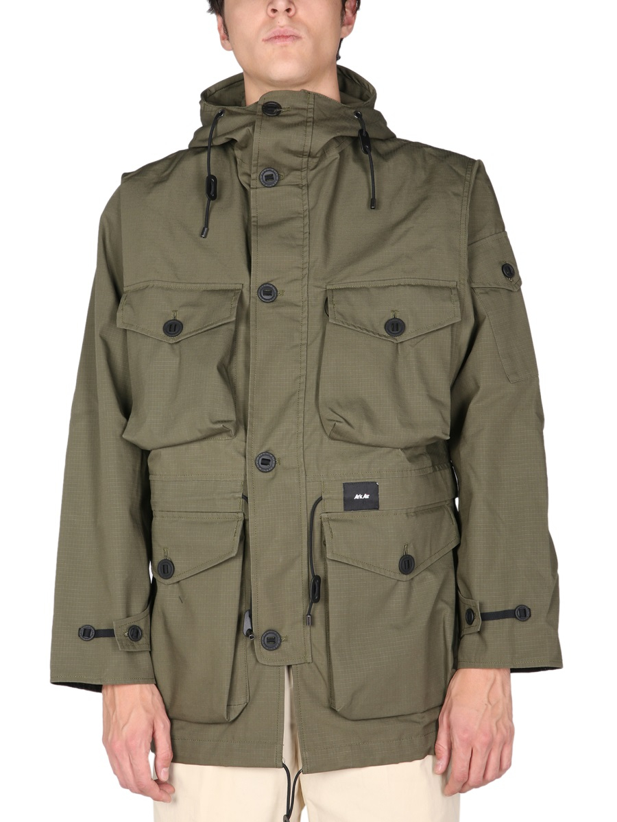 [ARKAIR] Jacket FW21 B243AA-FP_OLIVEGREEN